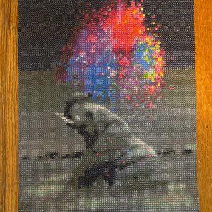 Rainbow Elephant Diamond Painting (Completed)